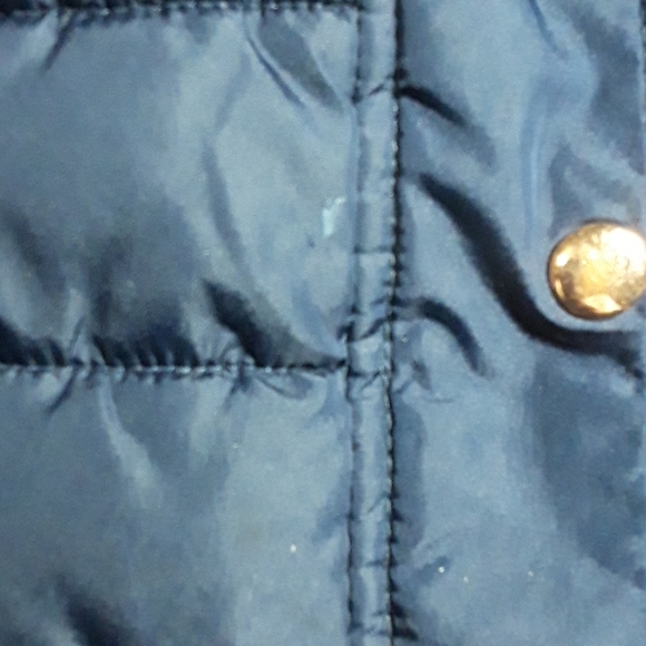 Old Navy navy blue puffer coat - Picture 2 of 12